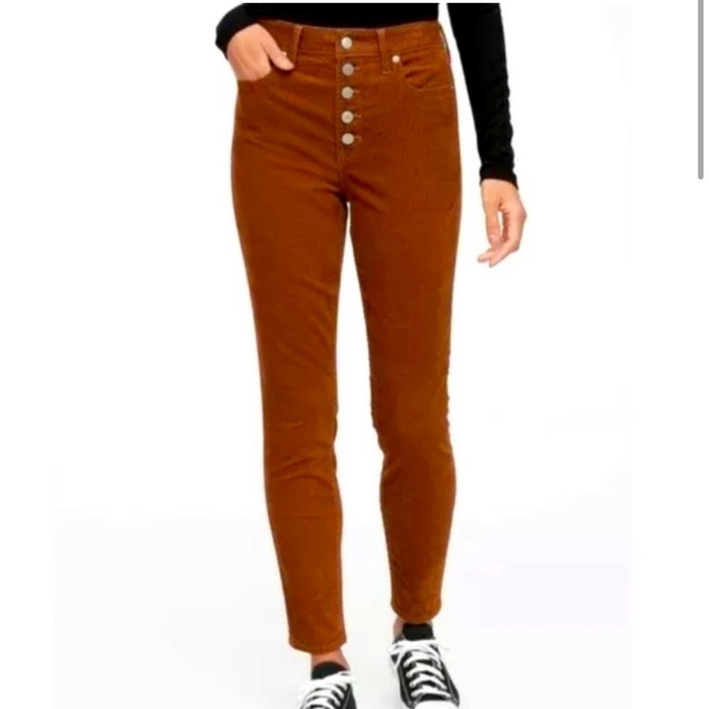 Gap button fly corduroy pants